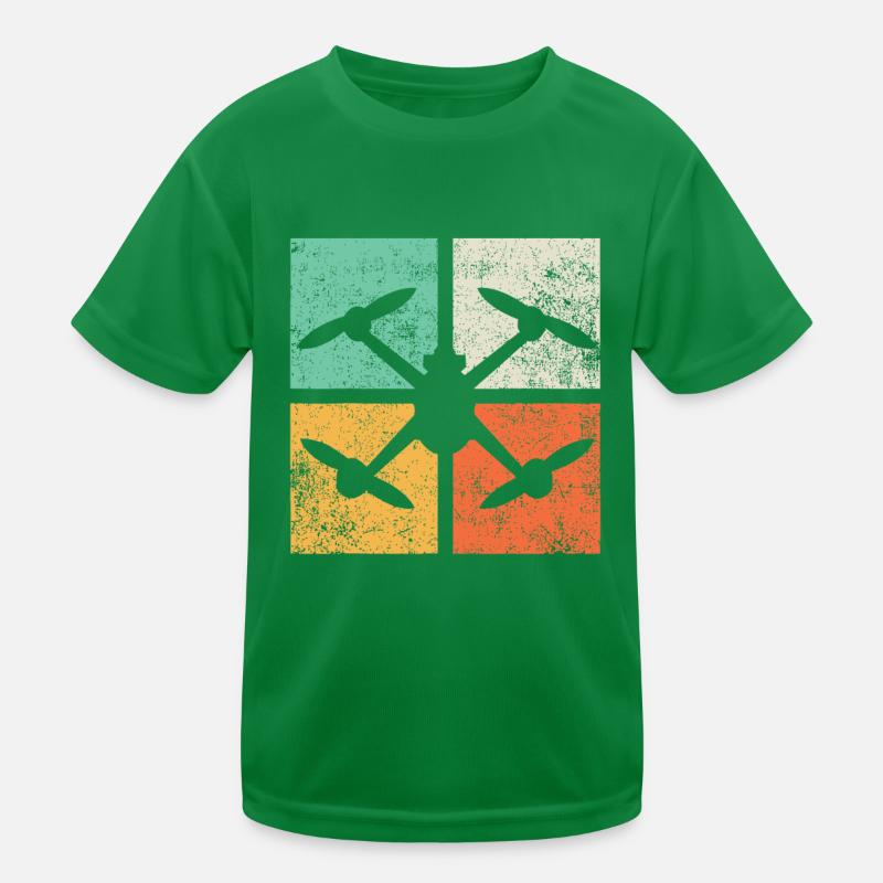Drones Pilote Quadcopter FPV Drone Racingfpv racing T-shirt sport Enfant