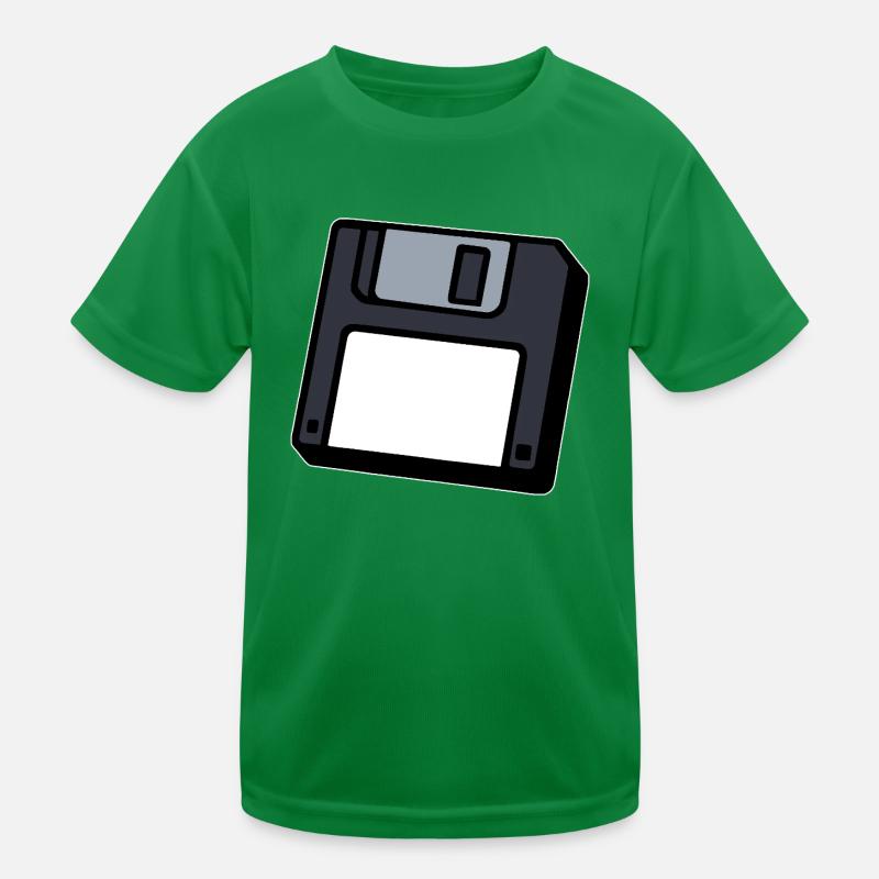 Diskette Retro Symbol Computer Kinder Funktions-T-Shirt