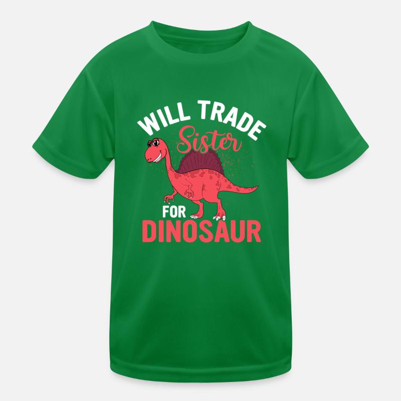 Zitat Dinosaurier Niedlicher Junge Mädchen Geschenk Kinder Funktions-T-Shirt