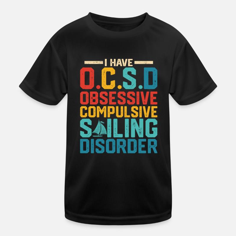 obsessive Sailing Kids Functional T-Shirt