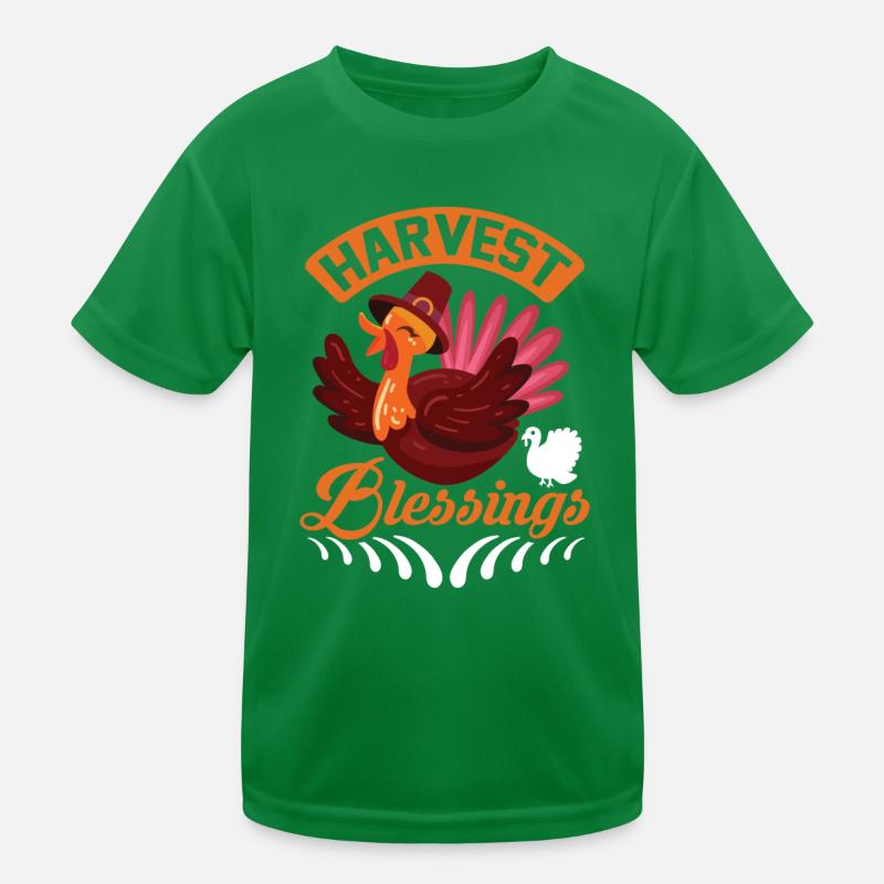 Harvest blessings Kids Functional T-Shirt