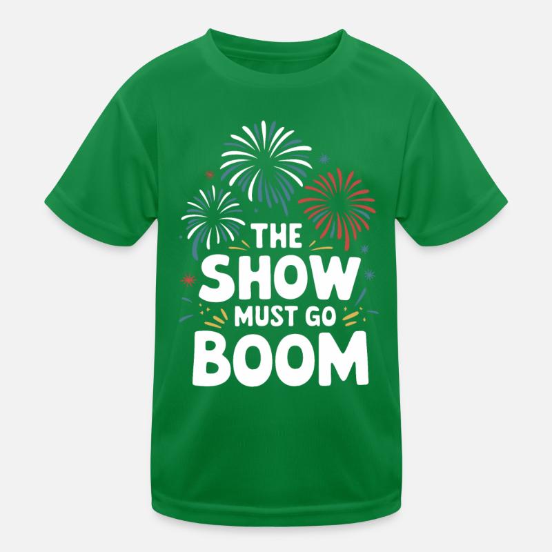 Pyrotechnie Feux d’artifice Pyrotechnie T-shirt sport Enfant