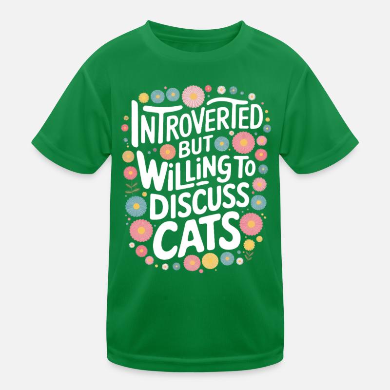 Introvert, antisocial, introvert Kids Functional T-Shirt