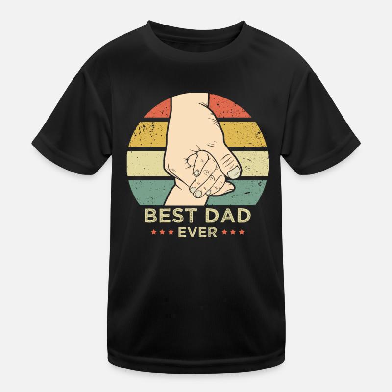 BEST DAD BEST DAD Father's Day Kids Functional T-Shirt