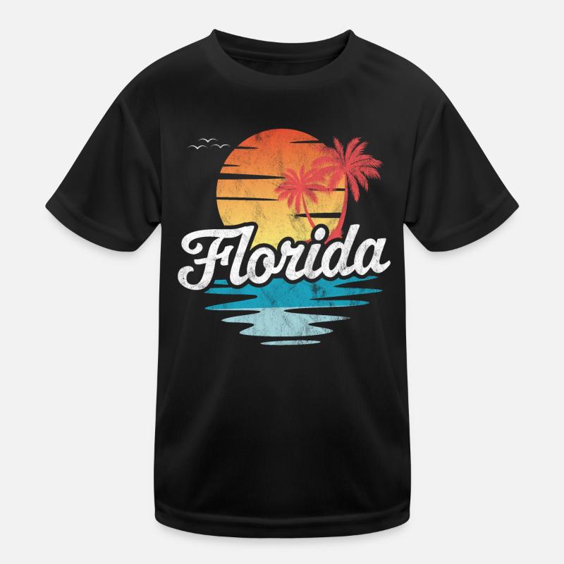 Florida Kinder Funktions-T-Shirt