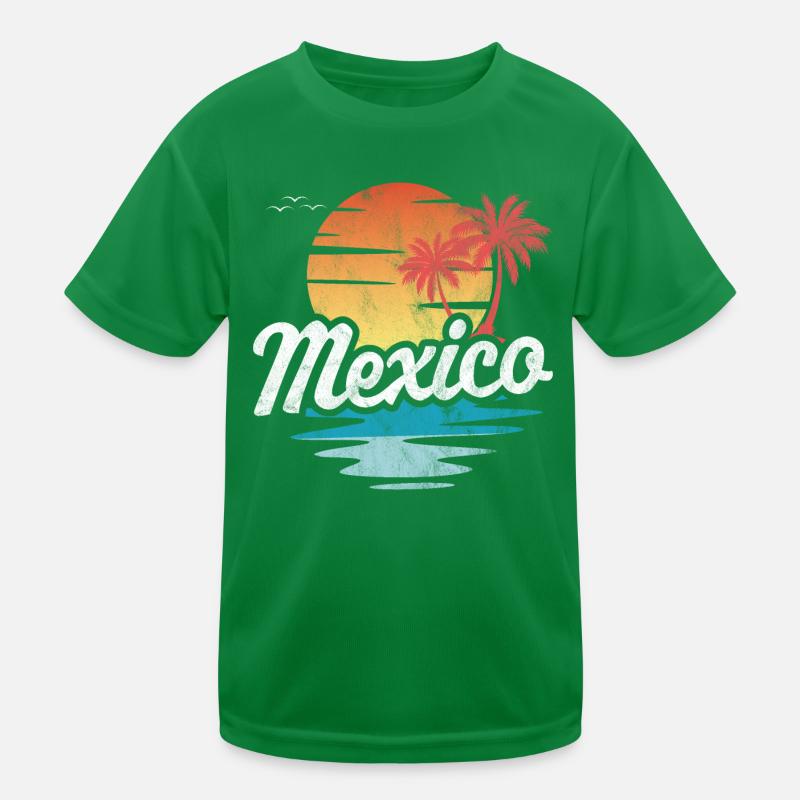 Mexico Kids Functional T-Shirt