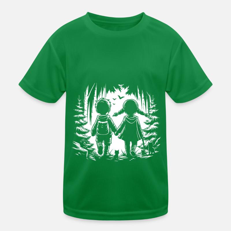 Hansel and Gretel – Fairy tale classics relived Kids Functional T-Shirt