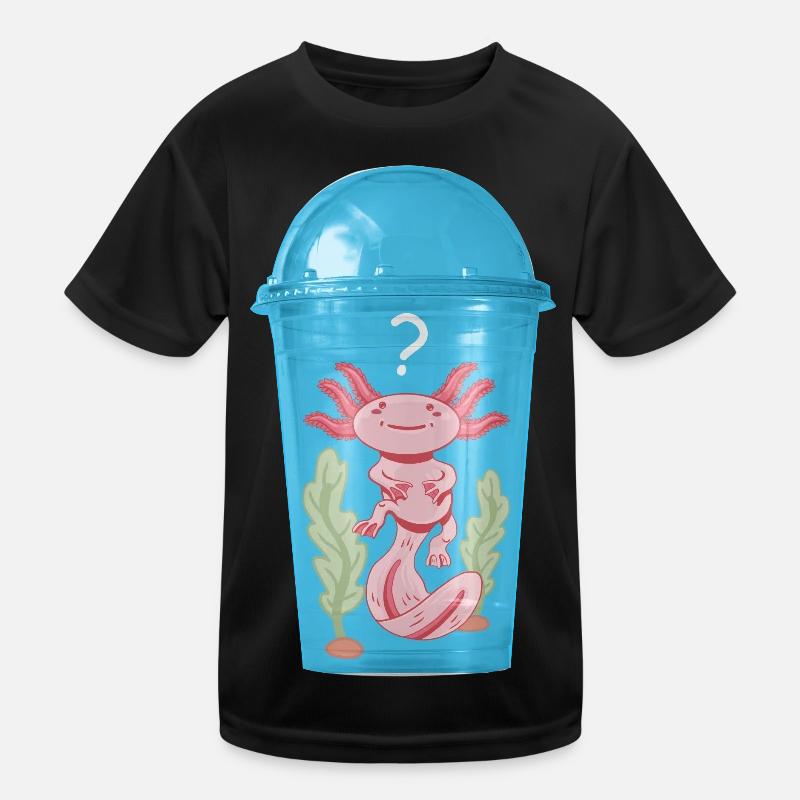 Ocelot fish in plastic cup Kids Functional T-Shirt