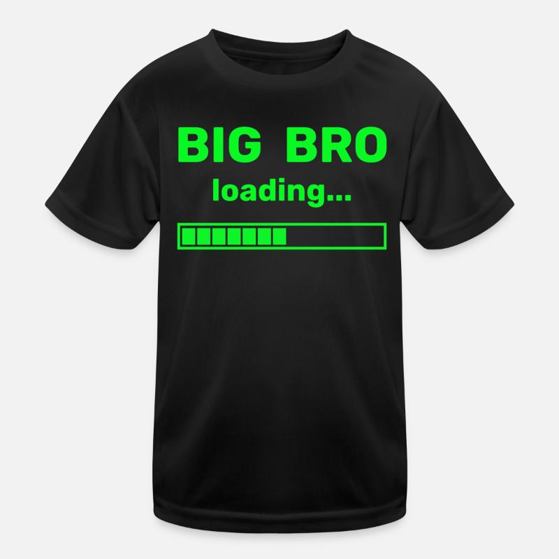 BIG BRO LOADING - BIG BROTHER - BRUDI Kids Functional T-Shirt