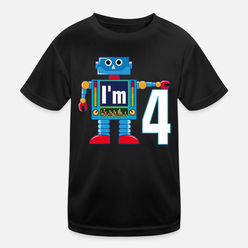 Robot 4 ans T-shirt sport Enfant