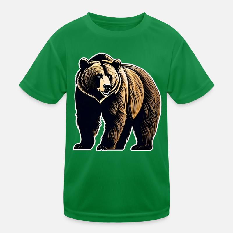 Proud Bear Kids Functional T-Shirt