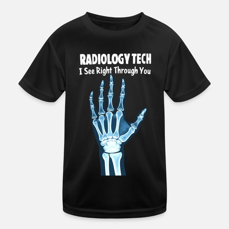 Radiology Tech Humor X-Ray Kids Functional T-Shirt