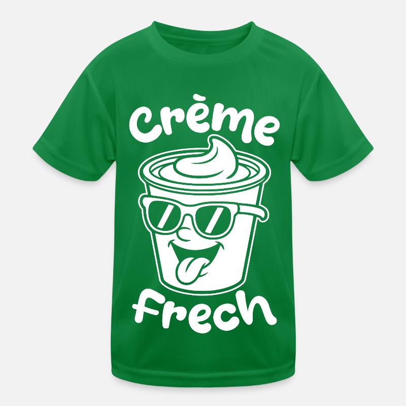 Crème Frech Kinder Funktions-T-Shirt