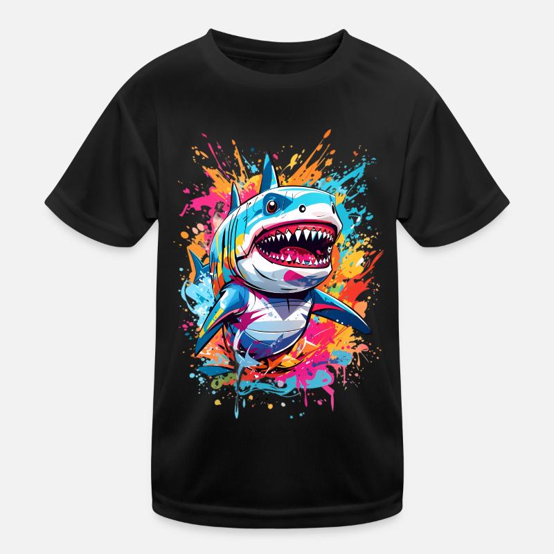 Hai Kinder Funktions-T-Shirt