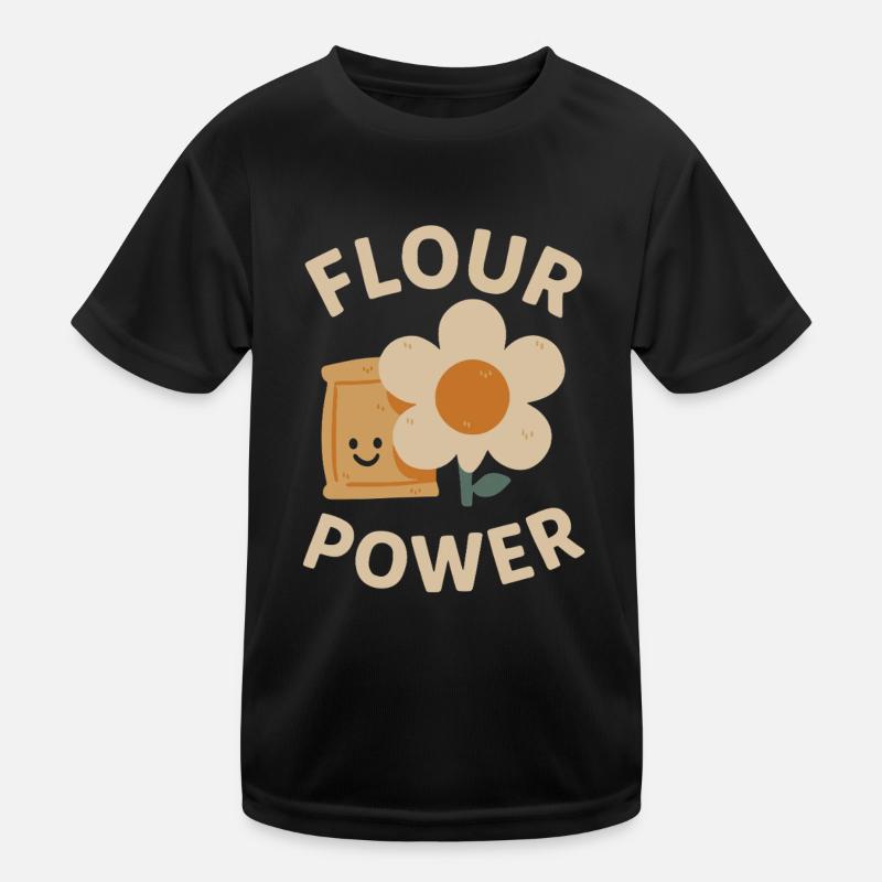 Flour Power Kids Functional T-Shirt