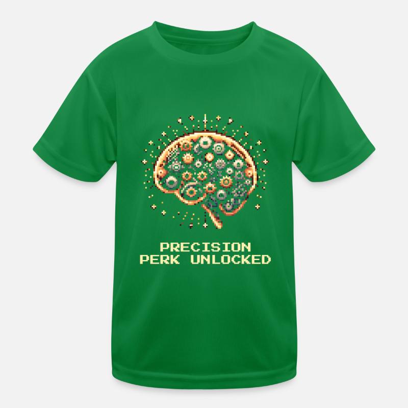 Precision Perk Entsperrt Feinmechanik Skill Punkt Kinder Funktions-T-Shirt