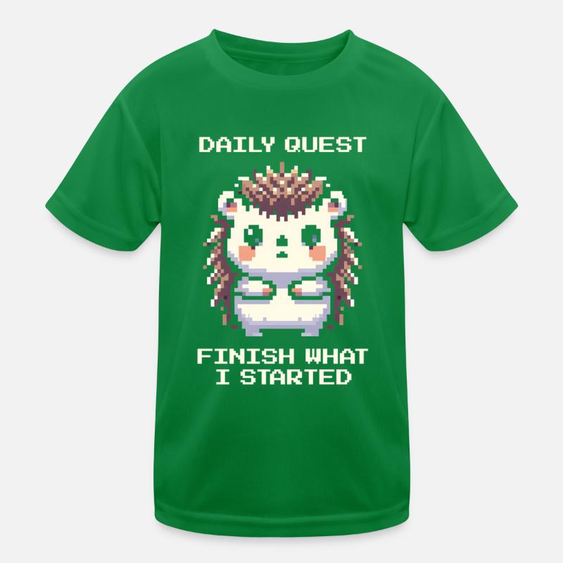 Daily Quest: Finish | ADHD Tasks Kids Functional T-Shirt