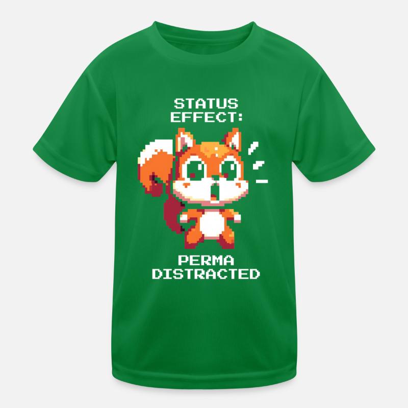 Distraction Status: Persistent | ADHD Stimulus Chaos Kids Functional T-Shirt