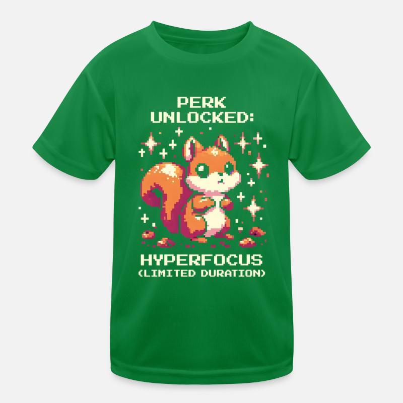 Hyperfocus actif | Capacité spéciale TDAH T-shirt sport Enfant