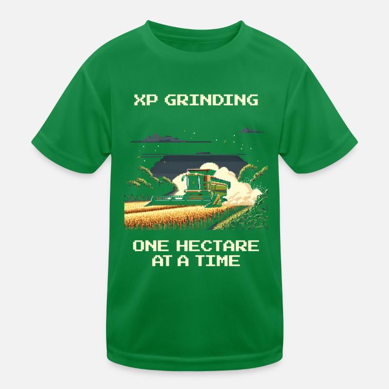 Experience Boost | 1 hectare = 1 level-up Kids Functional T-Shirt