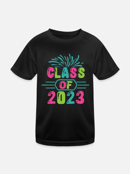 Class Of 2023 - Kids Functional T-Shirt - black - Front