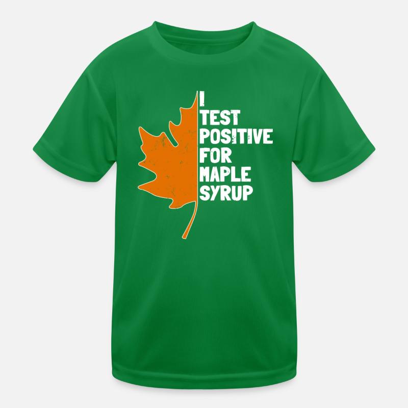 Sirop d’érable Maple Tree Sap Tapping Sugaring Tapper T-shirt sport Enfant