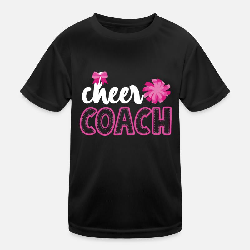 Cheer Coach - Cadeau Cheer Cheerleader T-shirt sport Enfant