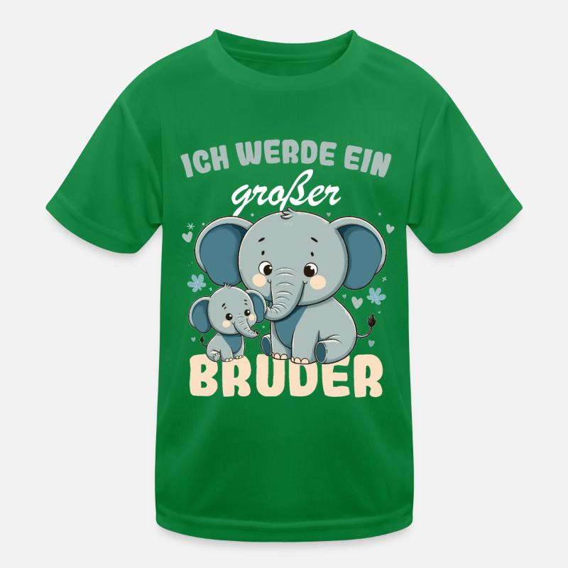 Announcing the next generation | I'm going to be a big brother in 2025 Kids Functional T-Shirt