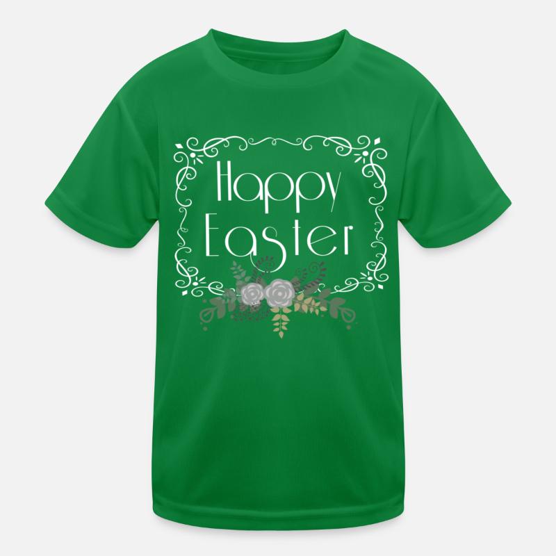 Happy Easter Kids Functional T-Shirt