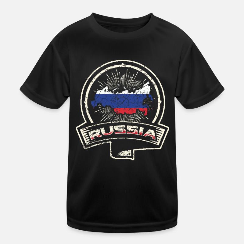 Russie T-shirt sport Enfant