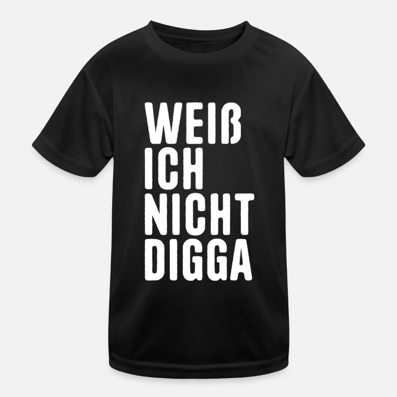 I don't know Digga Kids Functional T-Shirt
