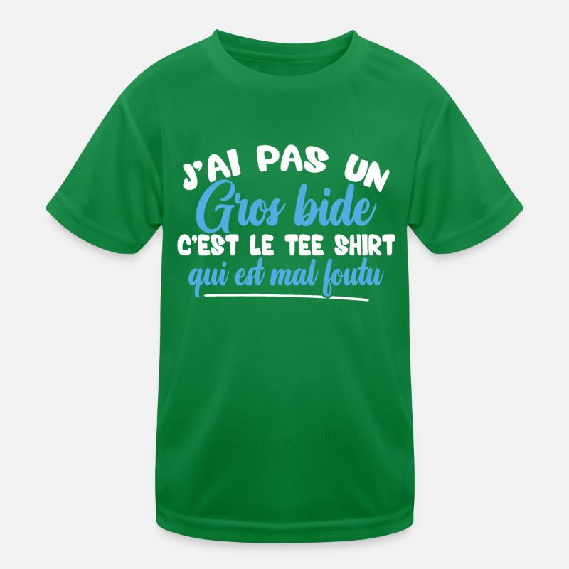 J'ai pas un gros bide T-shirt sport Enfant