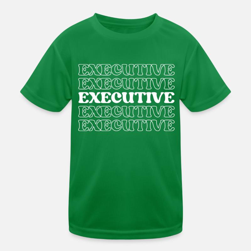 Executive Leader Chief Head Supervisor Manager Kinder Funktions-T-Shirt