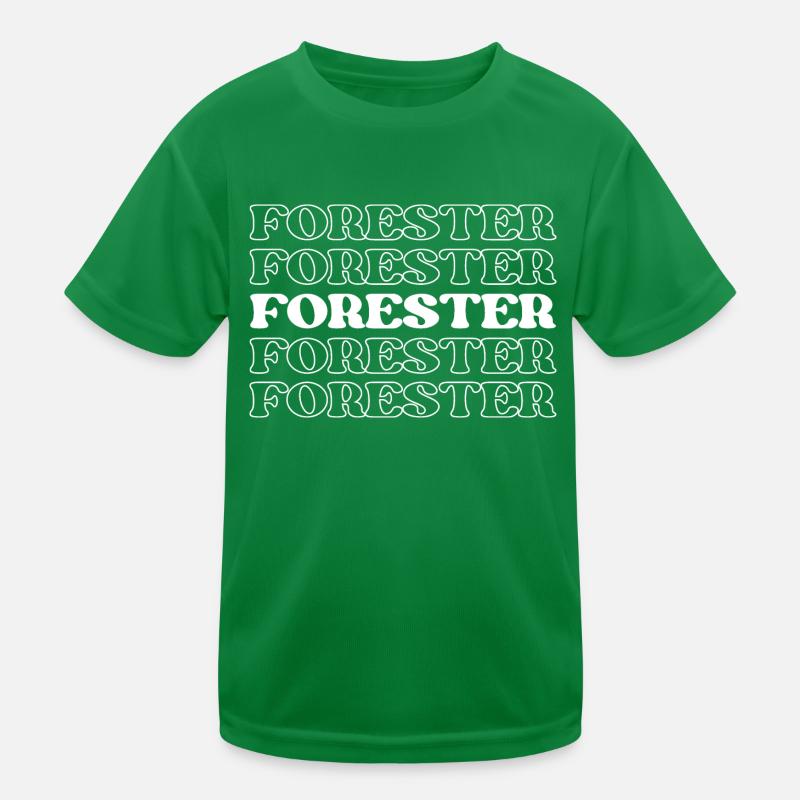 Förster, Naturschützer, Waldmanager Kinder Funktions-T-Shirt