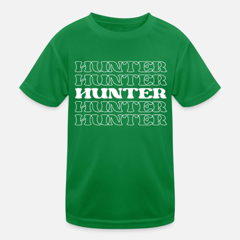 Hunter Gatherer Tracker Huntsman Game Catcher Kids Functional T-Shirt