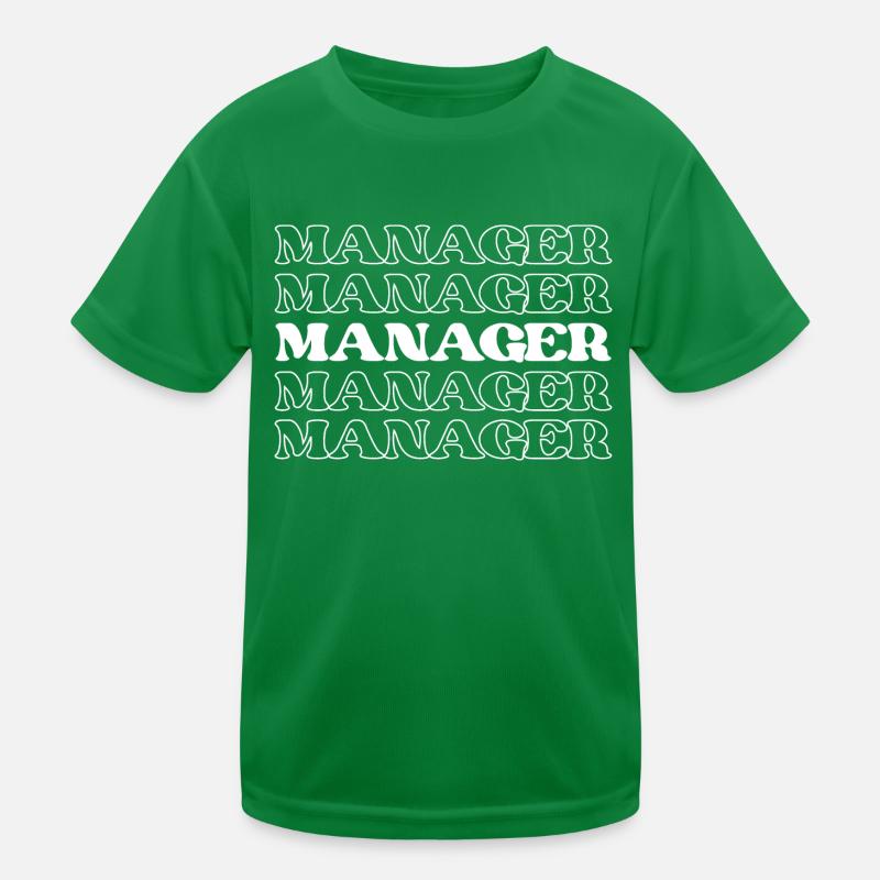 Manager Leader Head Supervisor Chief Executive Kinder Funktions-T-Shirt