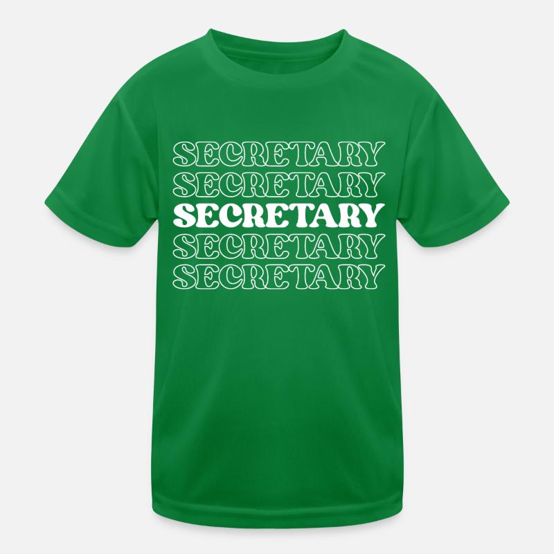 Secrétaire, Assistante Administrative Exécutive T-shirt sport Enfant