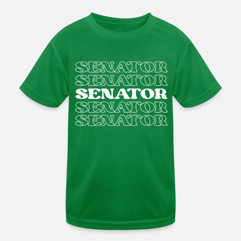 Senator Legislator Representative Lawmaker Kids Functional T-Shirt