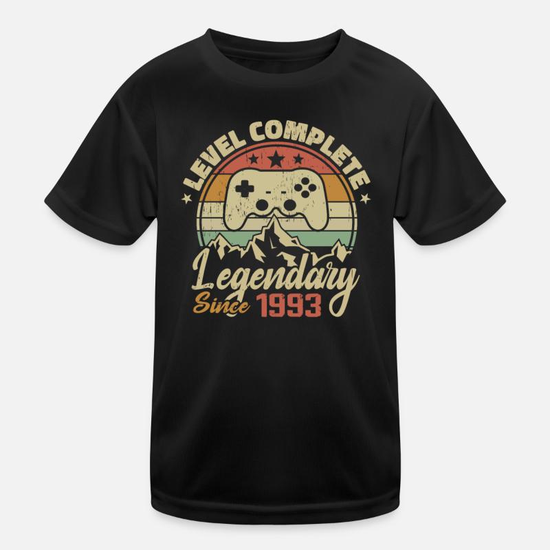 1993 Complete Level Birthday Gift - 1993 Kids Functional T-Shirt
