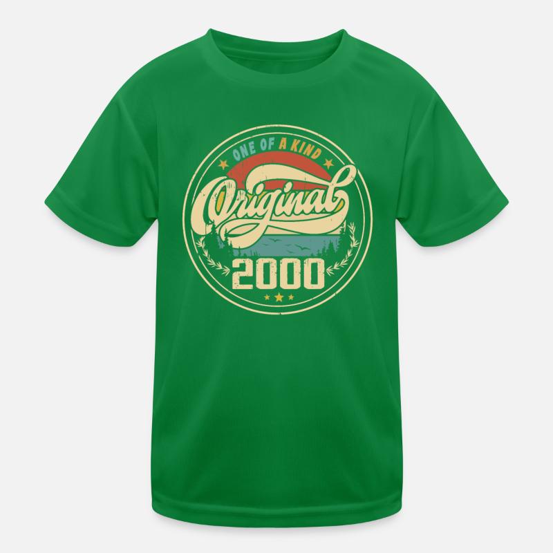 Original 2000 Vintage - 2000 Geburtstagsgeschenk Kinder Funktions-T-Shirt