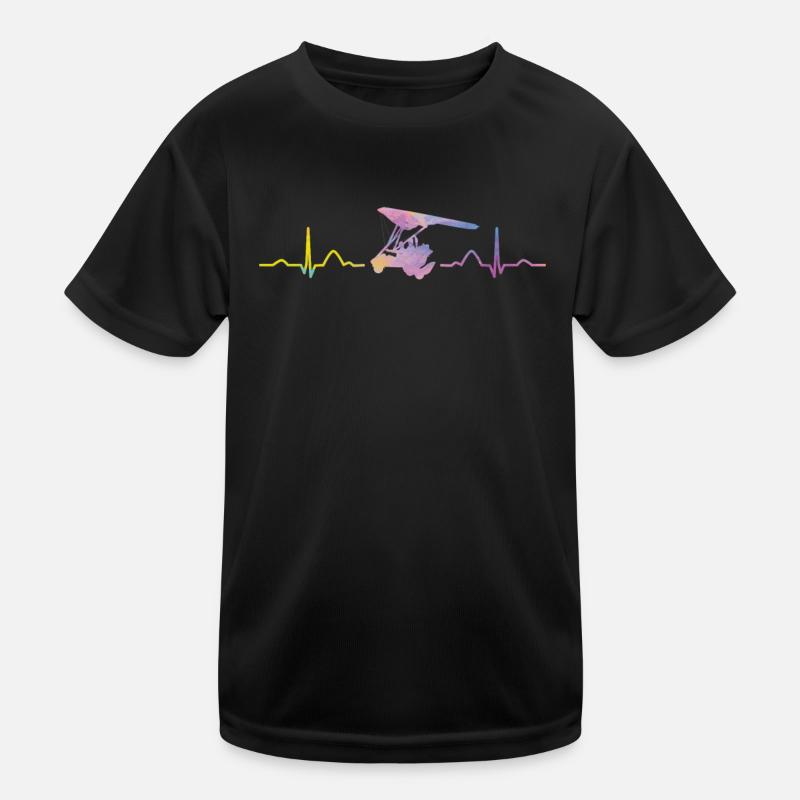 Paratrike Motor Hang Glider Deltatrike Kids Functional T-Shirt