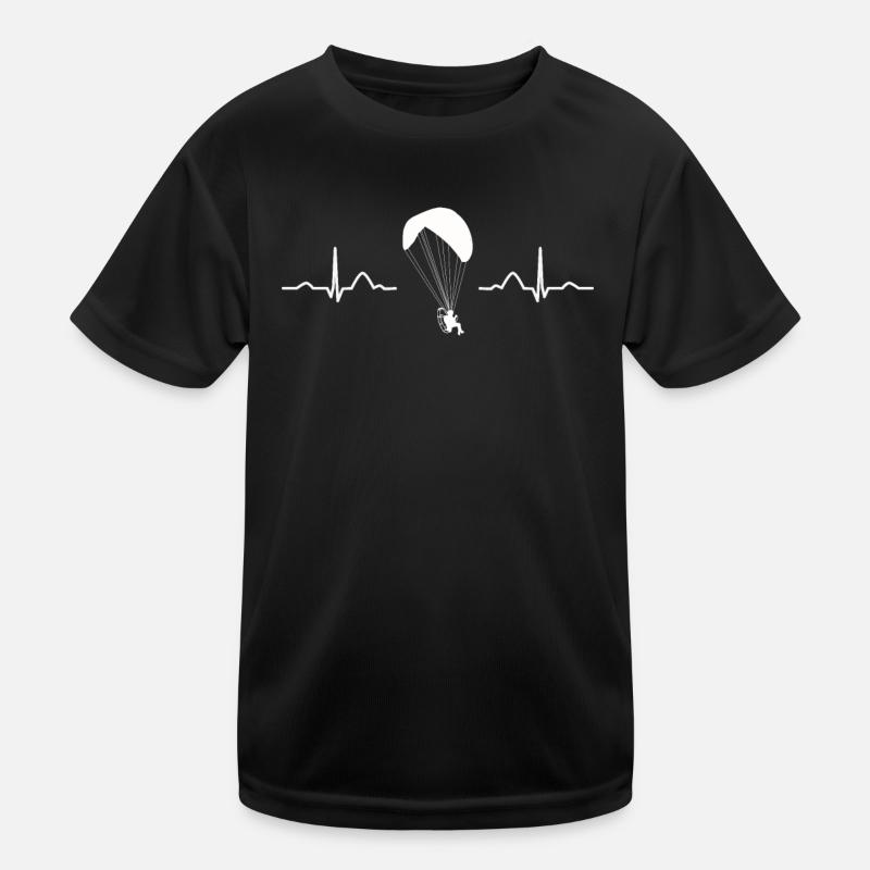 Motorisiertes Gleitschirmfliegen Ppg Paramotoring Kinder Funktions-T-Shirt