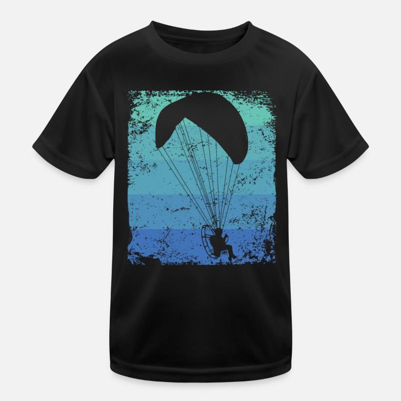 Parapente motorisé Paramoteur Paramoteur T-shirt sport Enfant