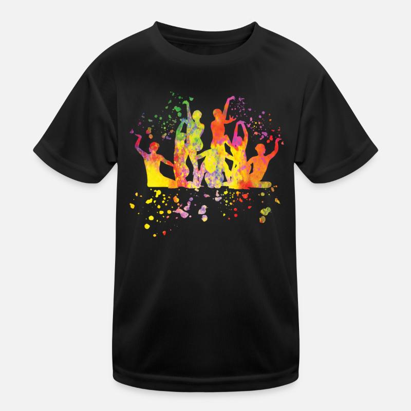 Artistic Swim Team Synchronschwimmen Kinder Funktions-T-Shirt