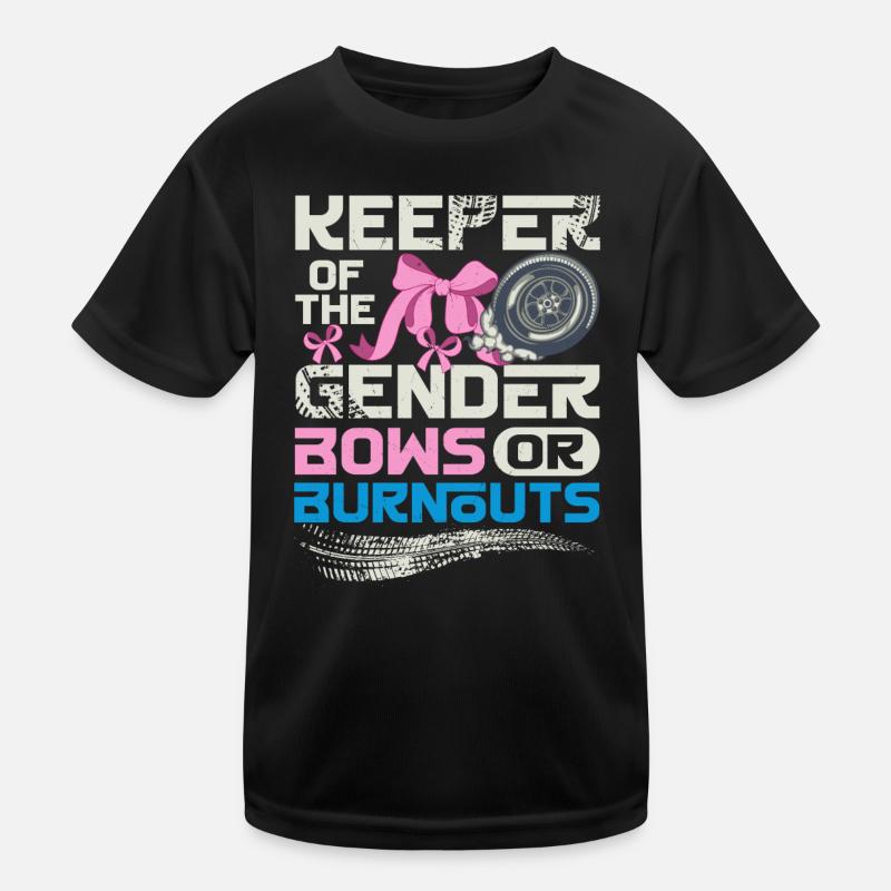 Hüter der Gender-Burnouts oder Verbeugungen Kinder Funktions-T-Shirt