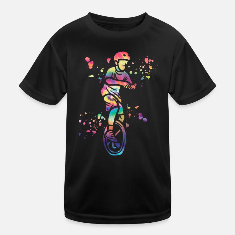 Unicycliste monocycle monocycle T-shirt sport Enfant