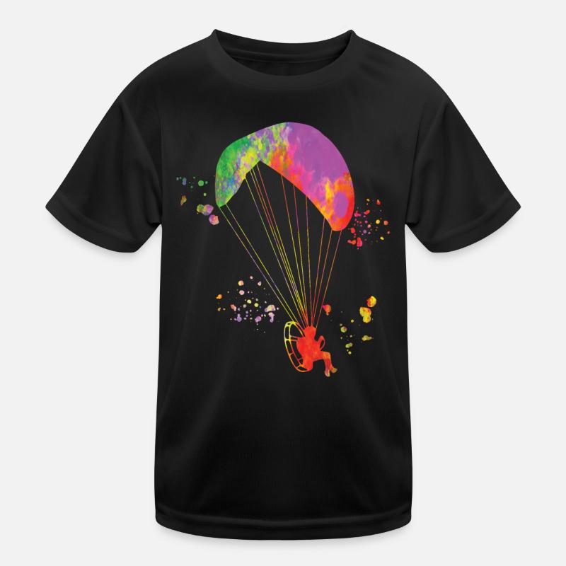 Parapente motorisé Paramoteur Paramoteur T-shirt sport Enfant
