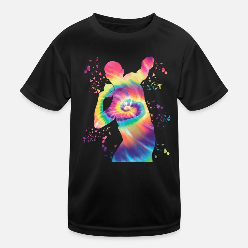 Shot Putter Colorsplash Shot Put Kids Functional T-Shirt
