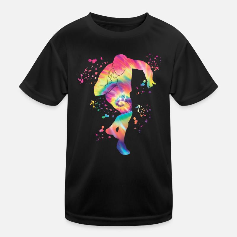 Shot Putter Colorsplash Shot Put Kids Functional T-Shirt
