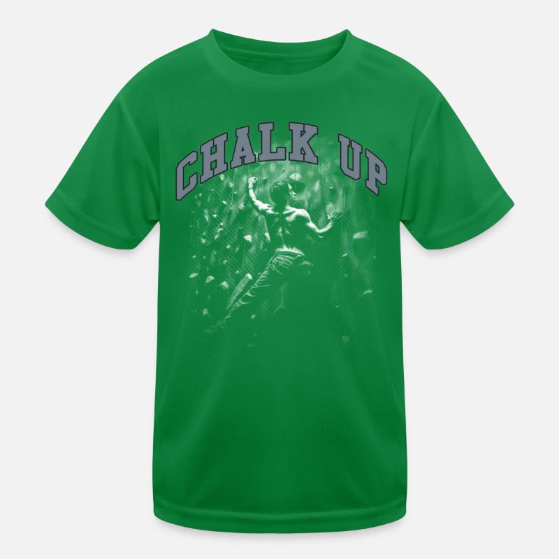 Craie jusqu’à Boulderer T-shirt sport Enfant